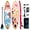 Colorful koi, variant on AISUNSS 10.6ft Inflatable Stand up Paddle Board Non-Slip Deck Full Accessories for Yoga Surfing Fishing
