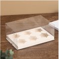 thumbnail image 5 of Bake Swirl 12-Pack Clear Cupcake Boxes, 6 Count Cupcake Containers Plastic 6 Cupcake Carrier Holder for Treat Dessert Cookies Muffins Pastry Party Baby Shower Wedding Fundraiser, 5 of 5