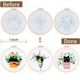 thumbnail image 3 of Kit de bordado Nuberlic Cute Cat para adultos con aros e hilos, 3 of 7