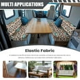 thumbnail image 3 of Uorisanigo RV Dinette Cushion Covers, Elastic Vintage Aztec Print Camper Cushion Cover RV Couch Covers Stretchable Sofa Loveseat Chair Cover Protective for RVs Camper Car Bench, 3 of 7