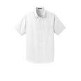 thumbnail image 5 of Port Authority S659 Short Sleeve SuperPro Oxford Shirt, White, M, 5 of 6