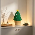 thumbnail image 5 of Wodellrrea Christmas Tree Storage Basket, Holiday Storage Bin, Knitted Organizer Basket with Yellow Star, Festive Open-Top Container for Wrapped Candy, Gifts, Desktop, Shelf and Home Decor, 5 of 5