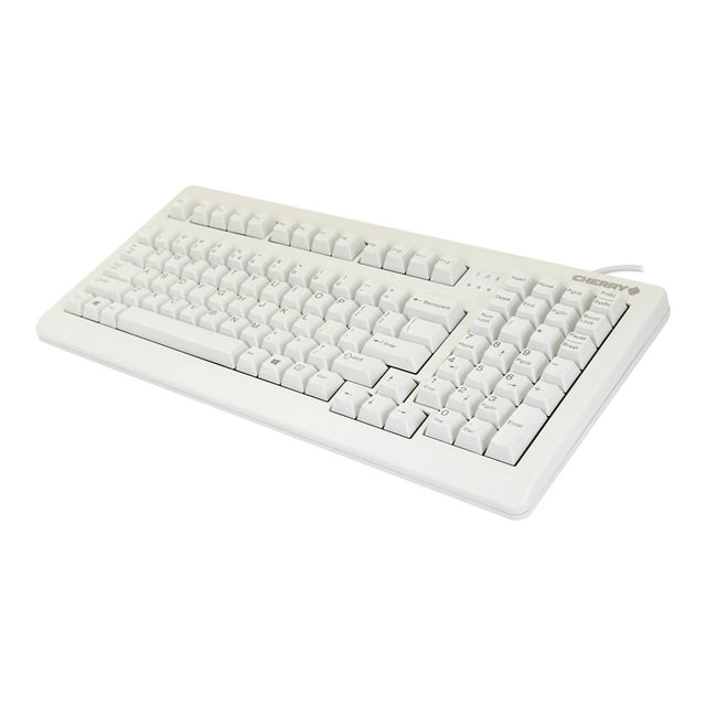 CHERRY G80-1800 - Clavier - PS/2, USB - QWERTY - US - Gris Clair