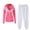 Pink lounge sets, variant on Womens Tracksuits Set Usmixi Sweatshirt Coat Set for Women Open Zipper Hoodies and Drawstring Jogger Sweatpant Sweatsuit Sets with Pocket Casual 2 Pieces Lounge Set Under $5