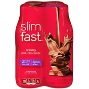 Slim-Fast 3-2-1 Creamy Milk Chocolate Shakes, 4pk