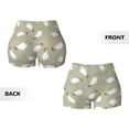 thumbnail image 5 of Picia Funny Chicken Printed Workout Shorts for Women Seamless Scrunch Butt Lifting High Waisted Yoga Gym Booty Running Moisture-wicking Short Pants-XX-Large, 5 of 9