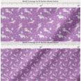 thumbnail image 2 of Soimoi Cotton Poplin Fabric Dot,Star & Unicorn Animal Printed Craft Fabric by the Yard 42 Inch Wide, 2 of 7