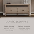 thumbnail image 3 of Maven Lane Turner Wooden Media Unit in Antiqued White Finish, 3 of 7