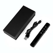 Amerteer Rechargeable RED Light Presentation Powerpoint Clicker Wireless Presenter USB Remote Control Hyperlink Volume Control Slide Advancer