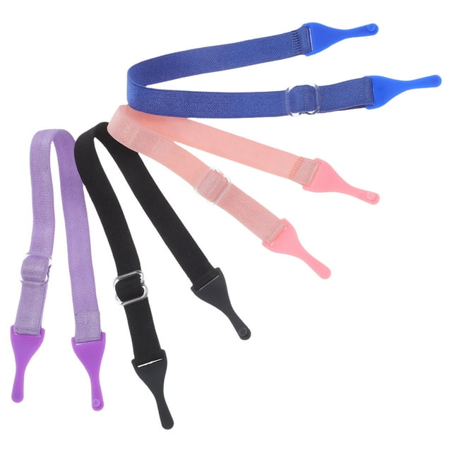 4 cuerdas antideslizantes para colgar gafas para niños (colores surtidos)