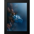 thumbnail image 2 of Love Grams 14x18 Black Modern Framed Museum Art Print Titled - Kiss Me at Dawn, 2 of 5