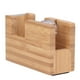 thumbnail image 1 of Base De Rollo Adhesivo, Dispensador De Cinta De Escritorio Madera De Bambú Resistente A La Corrosión Respetuoso Con El Medio Ambiente Para La Oficina Para El Hogar Cergrey Tape Base, 1 of 8