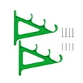 thumbnail image 2 of Almencla 2 Pcs Fishing Rod Storage Rack Wall Mounted Portable 3 Layers Fishing Rod Holder Green, 2 of 8