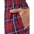 thumbnail image 5 of Fruit of the Loom Men's and Big Men's Soft Brushed Woven Sleep Pant, Sizes S-6XL & LT-3XLT, 5 of 8