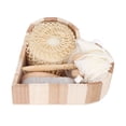 thumbnail image 2 of Bath Sponge Shower Set, Pumice stone Bath Shower Sponge Comfortable Grip  For Daily Use, 2 of 8