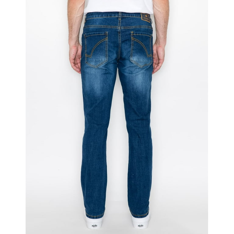 Ring of Fire Distressed Denim Slim-Fit Jeans, Big Boys (8-20