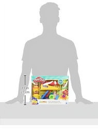 Play-Doh Fun Factory Deluxe Set - Macchina Per Spremere E Oltre 30 Strumenti, 6 Colori, Gioco Creativo Per Bambini