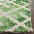 thumbnail image 3 of Safavieh Dip Dye Seanna Distressed Runner Rug, Green/Ivory, 2'3" x 6', 3 of 10