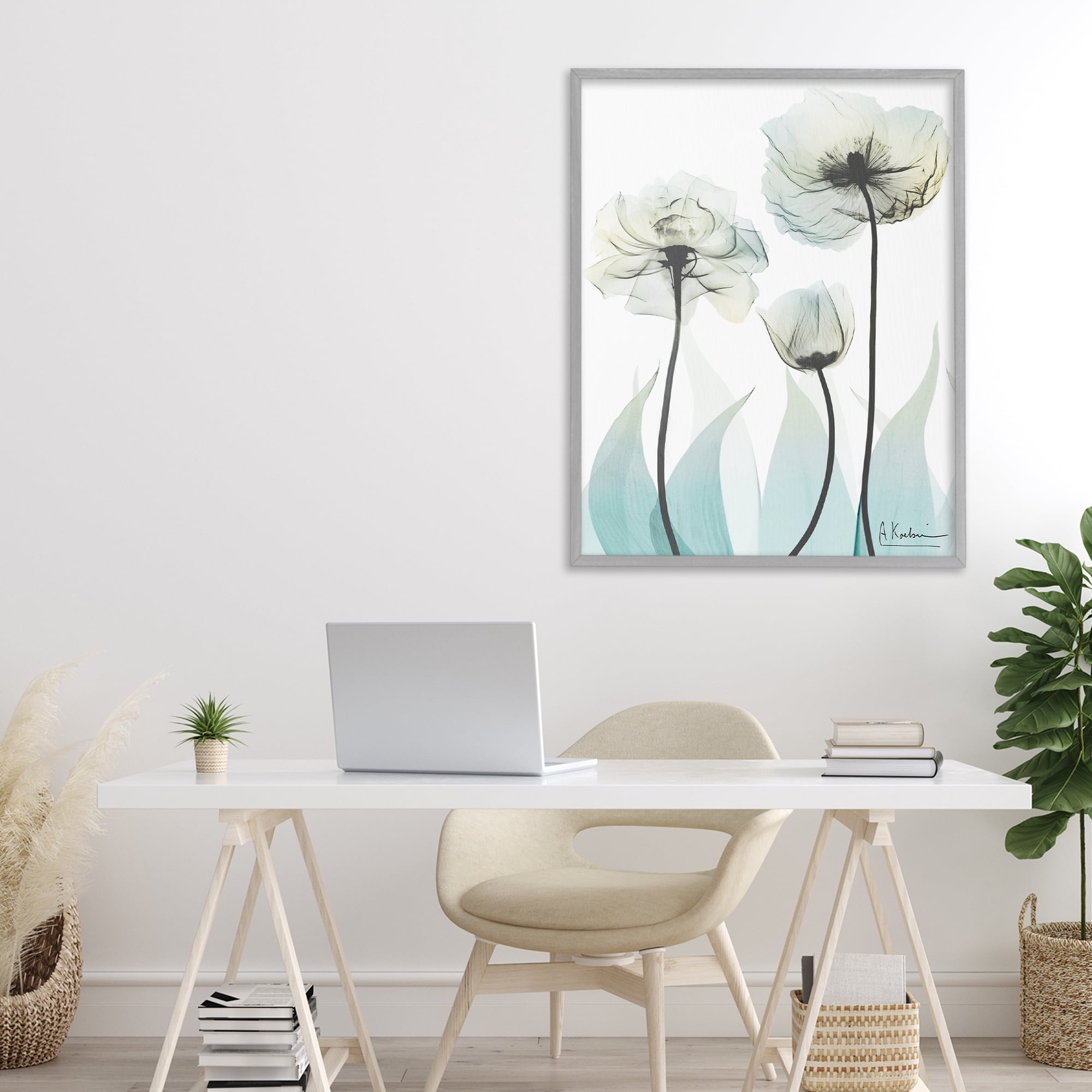 Stupell Industries Luxury Of Creation Gray Framed Giclee Art, design by Albert Koetsier