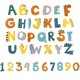 thumbnail image 1 of 26 Letters and Numbers Early Learning Wall Sticker Living Room Bedroom, 1 of 5