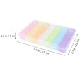 thumbnail image 4 of 5 Pcs Boîtes de Peinture 28 Compartiments Outils de Manucure Boîtes de Rangement pour Broderie Accessoires de Perles DIY (Coloré), 4 of 9
