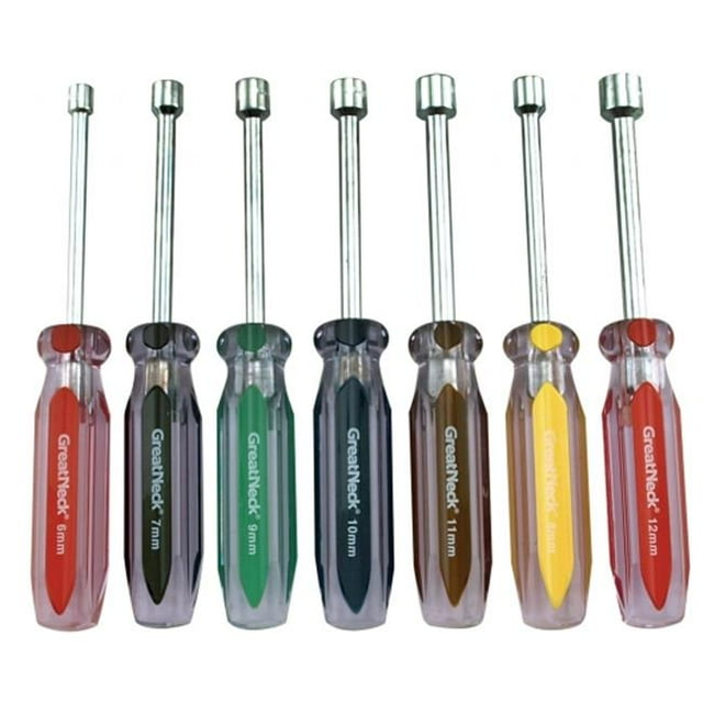 Ensemble de 7 Pcs de Driver de Noix Métrique Professionnel