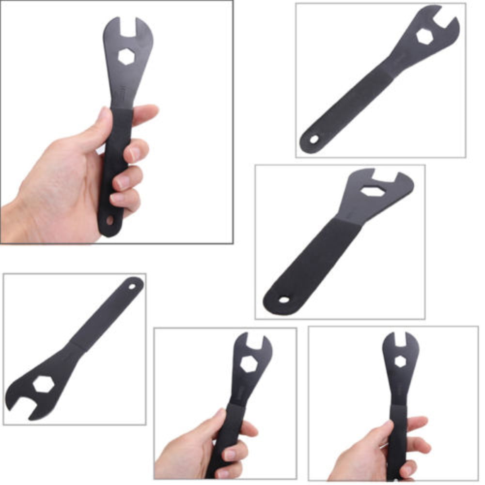 13/14/15/16/17/18mm Cone Spanner Tonsee Multi-Functional Spanner Head Open Cone Spanner Wrench Spindle Axle Bicycle Bike Repair Tool 