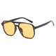 thumbnail image 1 of Gafas de sol retro cuadradas para hombre y mujer, gafas de moda con montura elegante para un look moderno, 1 of 2