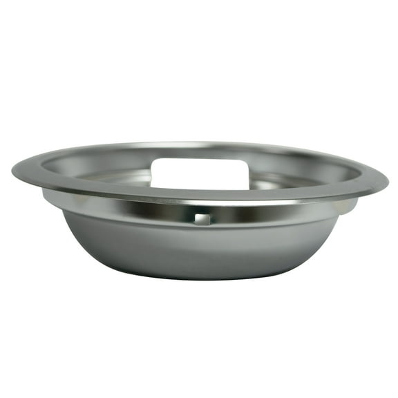 Range Kleen Small 6 inch Heavy Duty Chrome Westinghouse Replacement Drip Bowl