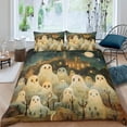 thumbnail image 2 of Funda nórdica Queen Size Kawaii Ghost Funda nórdica Happy Halloween Night Duvet, 2 of 7