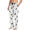 thumbnail image 3 of HPINK-T Mens Pajama Pants German Shorthaired Pointer Men's Pajama Bottoms Sleep Lounge Pj Pants for Men S, 3 of 13