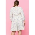 thumbnail image 4 of Abstract Printed Mini Swing Woven Dress 1XL, 4 of 8