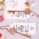 thumbnail image 2 of Abridor de recuerdos de boda, regalo de boda de invitados, tarjeta de etiqueta de pareja y llavero 60 rosas de oro, 2 of 5