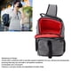 thumbnail image 4 of Mochila Para Cámara Multifuncional Profesional Con Diseño Resistente A La Intemperie, Divisores Extraíbles Para Viajes, Bolsa Para Cámara, Mochila De Fotografía, Estuche Para, 4 of 7