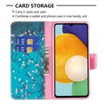 thumbnail image 6 of Feishell for Samsung Galaxy A54 5G (6.4 inch) Case,Fashion Painted Pattern PU Leather Shockproof Magnetic Clasp Flip Cover with Card Slots Kickstand Wallet Phone Case,M-Plum Flower, 6 of 8