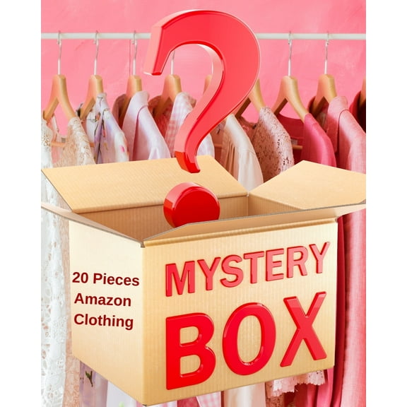 20 Piece Women Clothes Mystery Box Size M