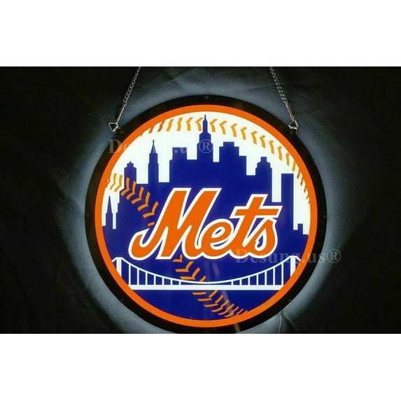 Queen Sense 16" For New Yorks Sports Team Mets 3D LED Sign Light Vivid Printing Tech Design Beer Bar Pub Decor Lamp 114NYMLLED3D