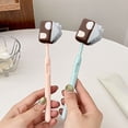 thumbnail image 5 of Toothbrush Head Cover Plastic House-Shaped with Secure Clip for Travel, Camping and Daily Use, 5 of 6