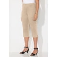 thumbnail image 4 of Catherines Women's Plus Size Softluxe Sateen Stretch Capri, 4 of 6