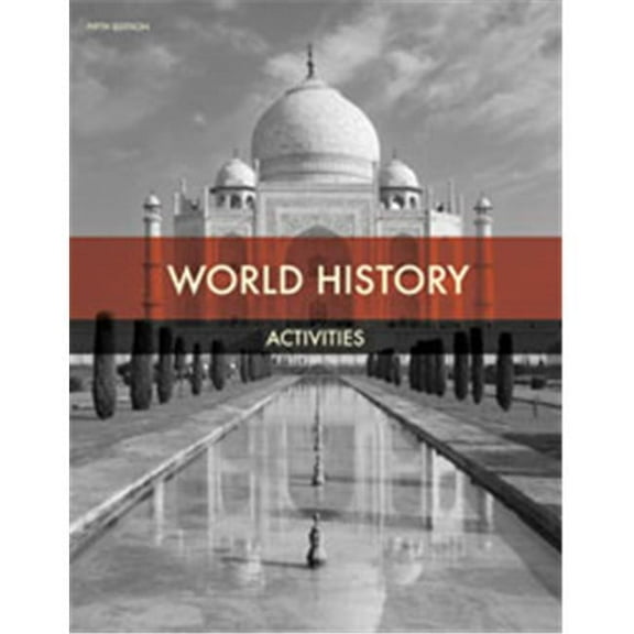 BJU Press 165858 World History Student Activities - 5th Edition