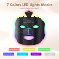 thumbnail image 2 of Máscara de terapia de luz roja EVFOFO 7 colores LED para rostro, 2 of 9