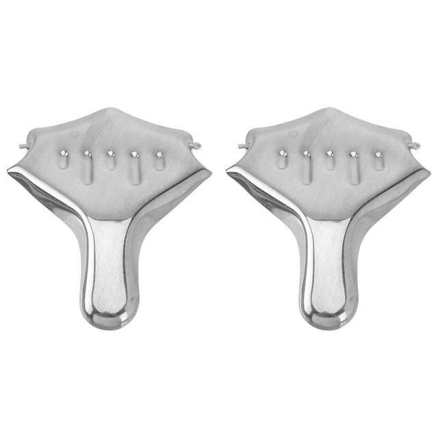 CIMAXIC 2Pcs Manual Fruit Juicer Stainless Steel Lemon Clip Handheld Fruit Juicer,3.35"X2.64"X0.79"