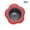Red, variant on 3Pcs Flower Shaped Sink Strainer,Kitchen Sink Drain Filter Mesh Basket for Bathroom and Kitchen, Fits Most Drains Easy Install Durable 4.33 Inch Universal Sink Strainer Set