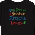 thumbnail image 4 of Inktastic Arizona Grandma Grandpa Love Me Boys or Girls Long Sleeve Toddler T-Shirt, 4 of 5