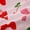 Pink 01, variant on Erosebridal Girly Pink Ribbon Black Out Curtains, Cartoon Strawberry Curtains Pack of 2 (42x63 Each)
