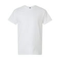 thumbnail image 5 of Gildan Light Cotton Short Sleeve T-Shirt, Modern Classic Fit Crewneck Tee for Men, White, XL, 5 of 5