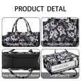 thumbnail image 4 of Large Capacity Tote Bag,Pioneer Flower Floral Print Pattern Handbag Fashion Luxury Tote Bag,15.7"x13"x 5.1" Inches,Laptop Compatible, 4 of 6