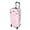 Pink, variant on 4 in 1 Rolling Makeup Train Case, Professional Aluminum Makeup Travel Organizer Cosmetic Case, Cosmetology Caboodle Case on 360° Wheels, Beauty Storage Luggage Lockable
