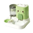 thumbnail image 3 of Comedero automático para mascotas, bebedero extraíble, suministros para el hogar, dispensador de agua, tazón de alimentación para perros pequeños, Verde, 3 of 8