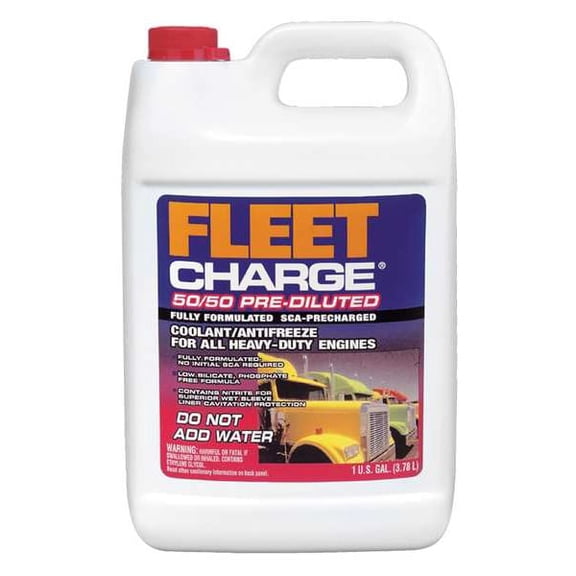 FLEET CHARGE Antifreeze & Coolant, 1 Gallon